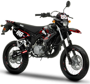 Dekor kit 50cc MBK X-Limit Army Waves | Motorradaufkleber | 50cc Personalisierung | armysctv