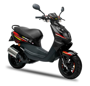 50cc Graphics kit Peugeot TKR / Trekker 2006-2014 Linerz | motorcycle stickers | 50cc customization | armysctv