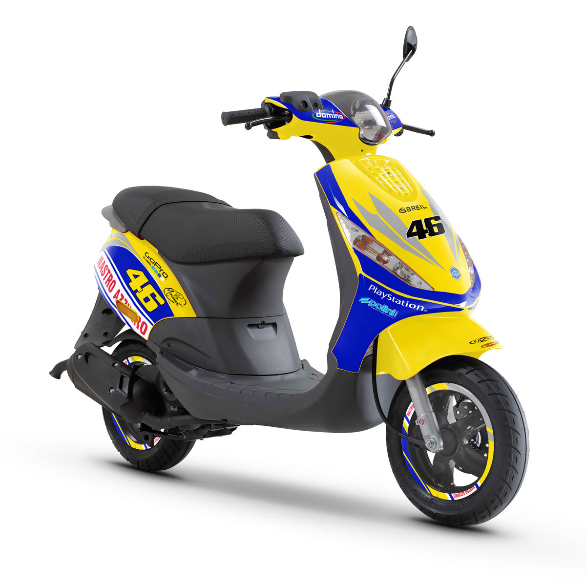 Scooter Piaggio Zip 50 2t 2003 Graphic Decals Piaggio Zip 50cc