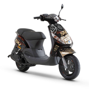 50cc Graphics kit Piaggio Zip 2000-2025 Fatality | motorcycle stickers | 50cc customization | armysctv