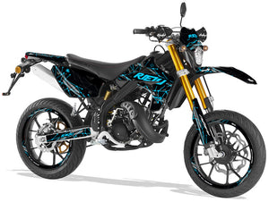 Dekor kit Rieju MRT 50cc 2009-2021 Armee Punkte | Motorradaufkleber | Personalisierung 50cc | armysctv