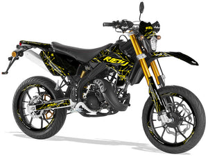 Dekor kit Rieju MRT 50cc 2009-2021 Armee Punkte | Motorradaufkleber | Personalisierung 50cc | armysctv