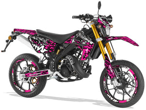Dekor kit Rieju MRT Army Eyes | Motorradaufkleber | Personalisierung 50cc | armysctv