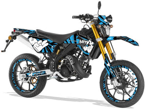 Dekor kit Rieju MRT Army Finger | Motorradaufkleber | Personalisierung 50cc | armysctv