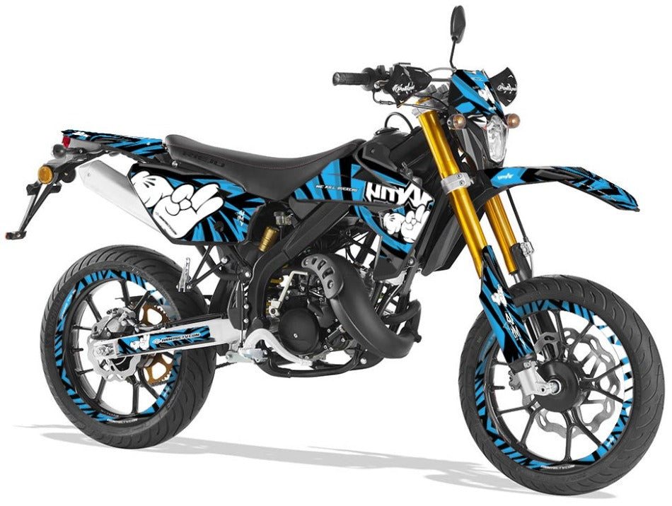 Deko-sett Rieju MRT Army Finger | motorsykkel klistremerker | tilpasning 50cc | armysctv