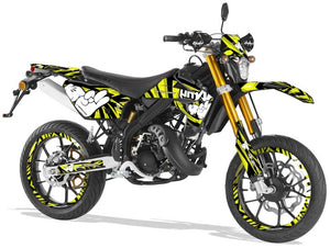 Dekor kit Rieju MRT Army Finger | Motorradaufkleber | Personalisierung 50cc | armysctv