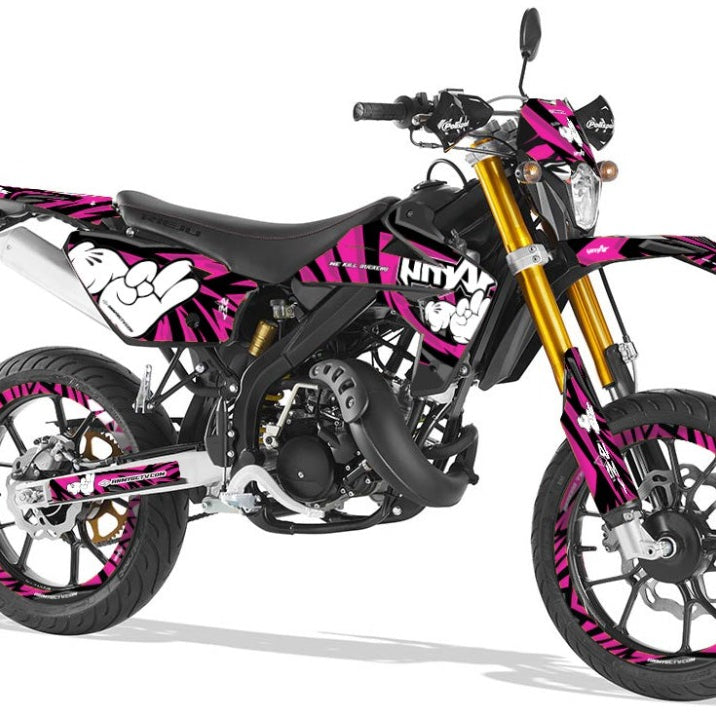 Rieju MRT Army Finger Graphics Kit | motorcycle stickers | 50cc customization | armysctv