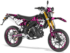Dekor kit Rieju MRT Army Finger | Motorradaufkleber | Personalisierung 50cc | armysctv