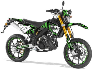Dekor kit Rieju MRT Army Finger | Motorradaufkleber | Personalisierung 50cc | armysctv
