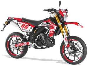 Dekor kit Rieju MRT Idemitsu Racing Asia | Motorradaufkleber | Personalisierung 50cc | armysctv