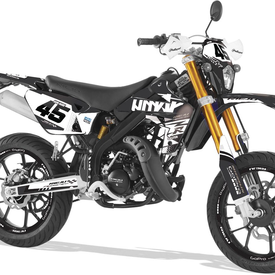 Rieju MRT Army Legacy Graphics Kit | motorcycle stickers | 50cc customization | armysctv