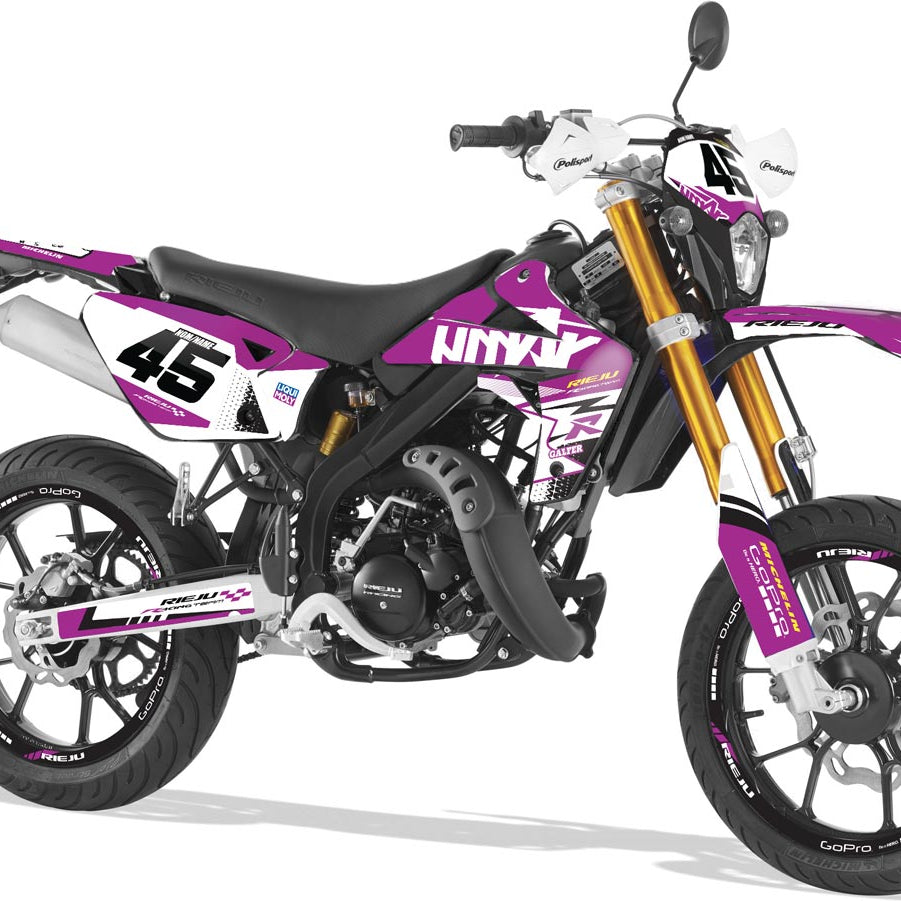 Rieju MRT Army Legacy Graphics kit | motorcycle stickers | 50cc customization | armysctv