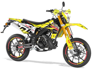 Kit déco Rieju MRT Army Makita | autocollants moto | personnalisation 50cc | armysctv