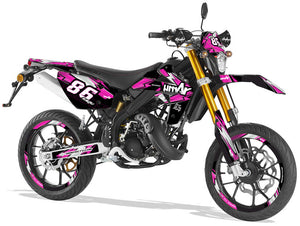 Dekor kit Rieju MRT 50cc 2009-2021 Armee Rennen | Motorradaufkleber | Personalisierung 50cc | armysctv