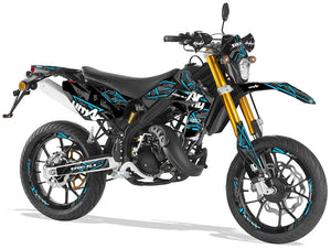 Dekor kit Rieju MRT 50cc 2009-2021 Army Redrum | Motorradaufkleber | 50cc Personalisierung | armysctv