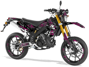 Dekor kit Rieju MRT 50cc 2009-2021 Army Redrum | Motorradaufkleber | 50cc Personalisierung | armysctv