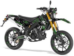 Dekor kit Rieju MRT 50cc 2009-2021 Army Redrum | Motorradaufkleber | 50cc Personalisierung | armysctv