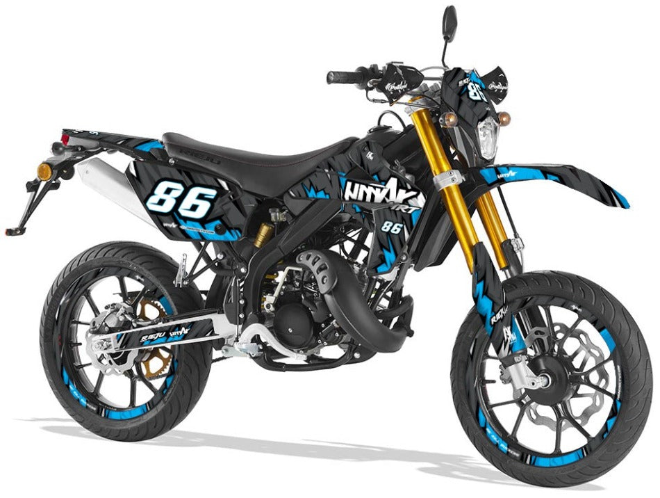 Rieju MRT 50cc 2009-2021 Army Speeder Graphics kit | motorcycle stickers | 50cc customization | armysctv
