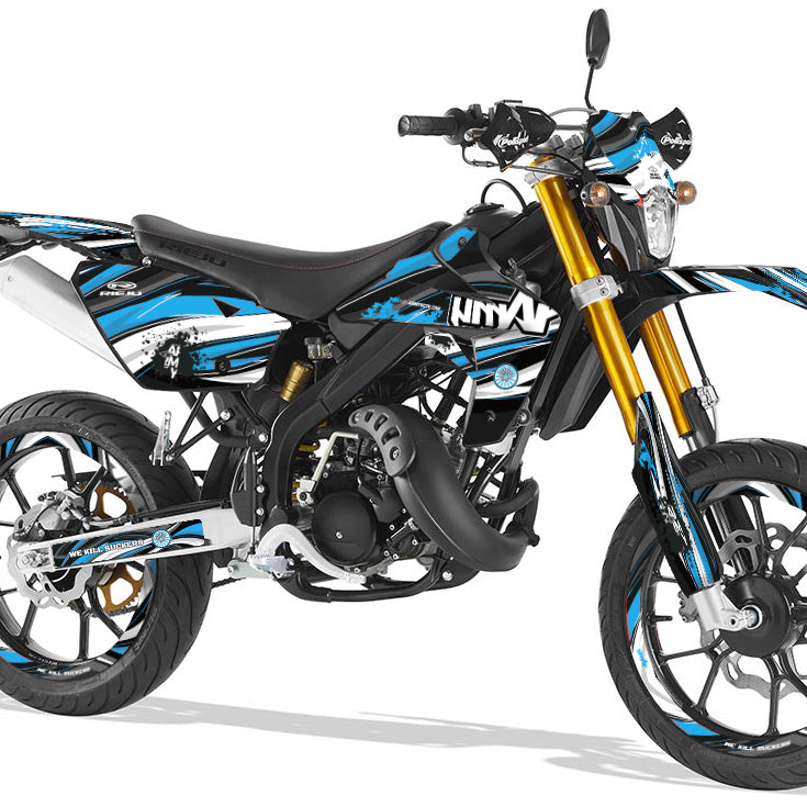 Rieju MRT 50cc 2009-2021 Army SX Graphics kit | motorcycle stickers | 50cc customization | armysctv