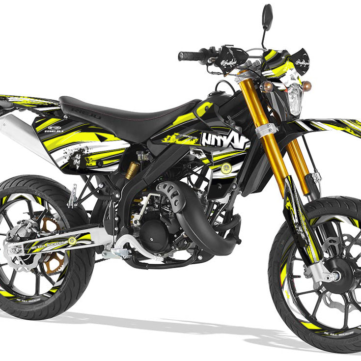 Rieju MRT 50cc 2009-2021 Army SX Graphics kit | motorcycle stickers | 50cc customization | armysctv