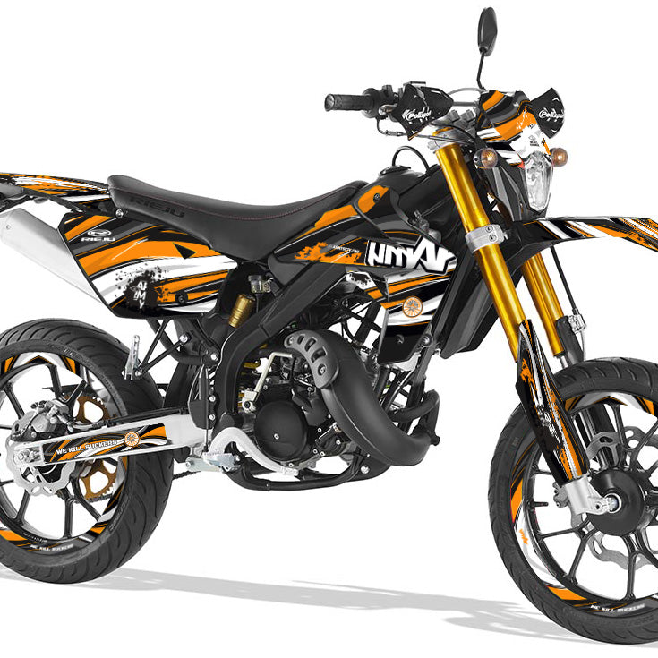 Rieju MRT 50cc 2009-2021 Army SX Graphics kit | motorcycle stickers | 50cc customization | armysctv