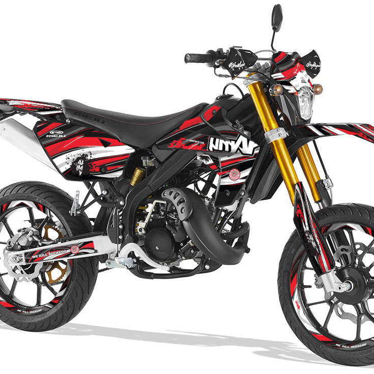 Rieju MRT 50cc 2009-2021 Army SX Graphics kit | motorcycle stickers | 50cc customization | armysctv
