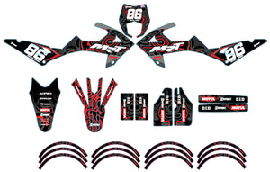 Dekor kit Rieju MRT 50cc 2022-2025 Wellen | Motorradaufkleber | Personalisierung 50cc | armysctv