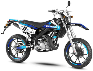 Dekor kit Rieju MRT 50cc 2009-2021 Erwachen | Motorradaufkleber | Personalisierung 50cc | armysctv