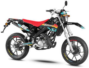 Dekor kit Rieju MRT 50cc 2009-2021 Army Bikelife | Motorradaufkleber | Personalisierung 50cc | armysctv