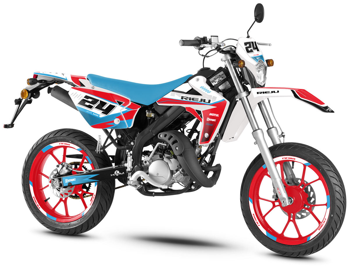 Kit pegatinas Rieju MRT 50cc 2009-2021 Ejército Soledad | pegatinas para moto | personalización 50cc | armysctv
