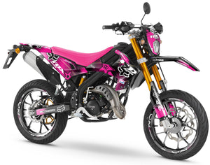 Dekor kit Rieju MRT 50cc 2022-2025 Army Fox | Motorradaufkleber | Personalisierung 50cc | armysctv