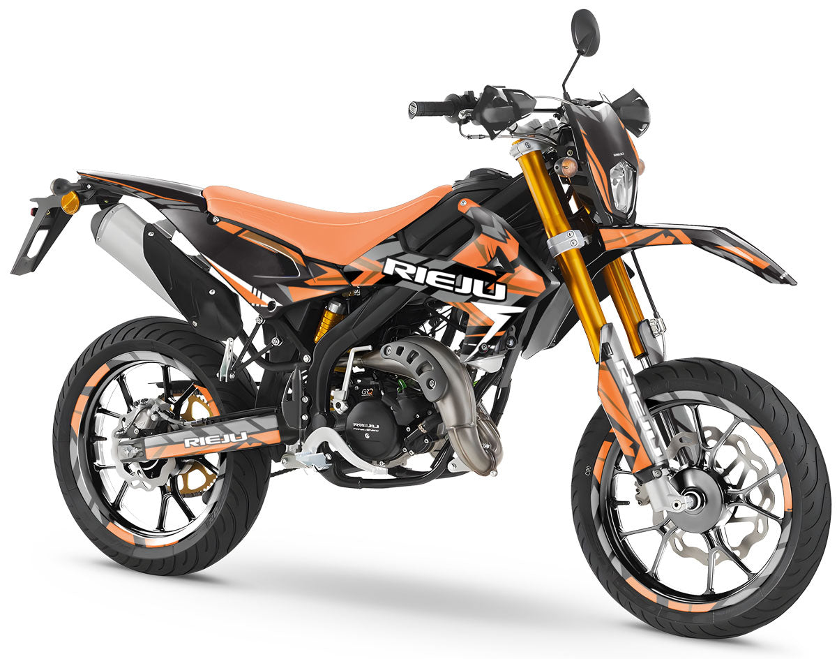 Kit déco Rieju MRT 50cc 2022-2025 Army Frost | autocollants moto | personnalisation 50cc | armysctv