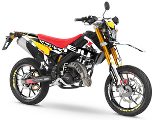 Dekor kit Rieju MRT 50cc 2022-2025 Armee Kainam | Motorradaufkleber | Personalisierung 50cc | armysctv