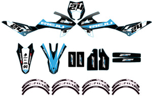 Kit pegatinas Rieju MRT 50cc 2022-2025 Locura Militar | pegatinas para moto | personalización 50cc | armysctv