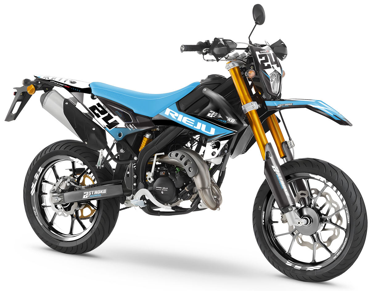 Dekor kit Rieju MRT 50cc 2022-2025 Army Madness | Motorradaufkleber | Personalisierung 50cc | armysctv