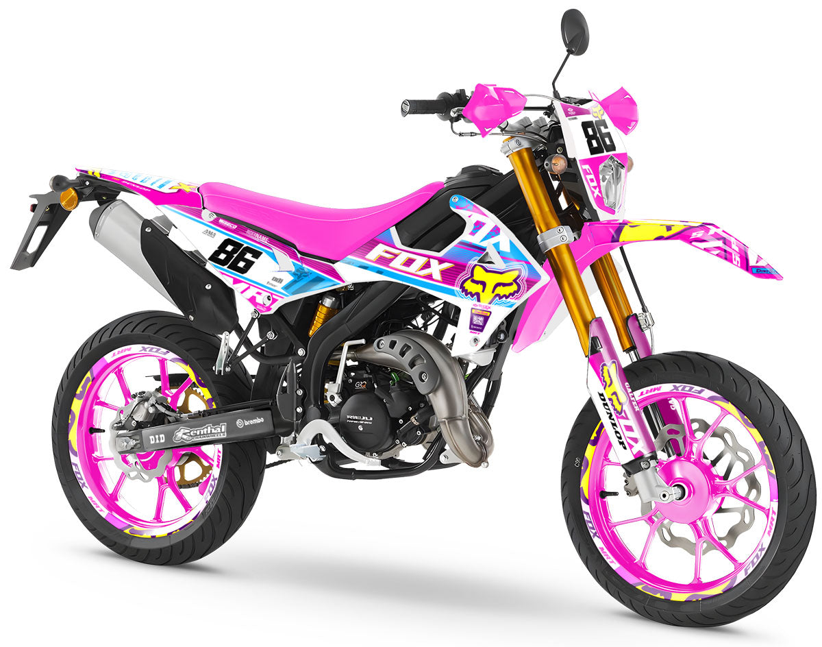 Kit deco 50cc Rieju MRT 2022 Pink Fox – armysctv