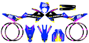 Kit pegatinas Rieju MRT 50cc 2022-2025 Army Tacker | pegatinas para moto | personalización 50cc | armysctv