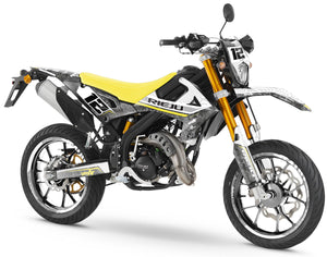Kit pegatinas Rieju MRT 50cc 2022-2025 Guerra Militar | pegatinas para moto | personalización 50cc | armysctv