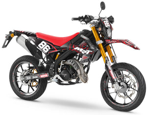 Dekor kit Rieju MRT 50cc 2022-2025 Wellen | Motorradaufkleber | Personalisierung 50cc | armysctv