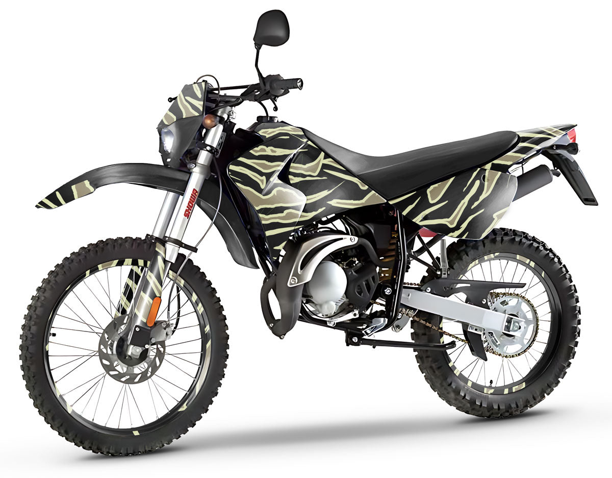 Kit pegatinas 50cc Rieju RR 2005-2007 Estilo Animal | pegatinas para moto | personalización 50cc | armysctv