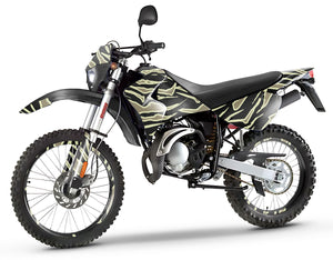 Dekor kit 50cc Rieju RR 2005-2007 Tierstil | Motorradaufkleber | 50cc Personalisierung | armysctv