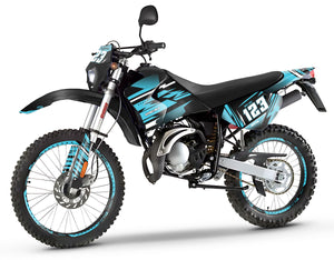 Dekor kit 50cc Rieju RR 2005-2007 Traum | Motorradaufkleber | Personalisierung 50cc | armysctv