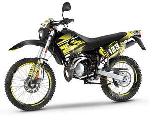 Dekor kit 50cc Rieju RR 2005-2007 Traum | Motorradaufkleber | Personalisierung 50cc | armysctv