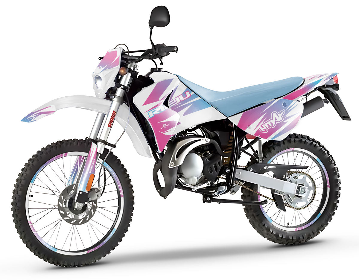 Kit pegatinas 50cc Rieju RR 2005-2007 X-Fast | pegatinas para moto | personalización 50cc | armysctv