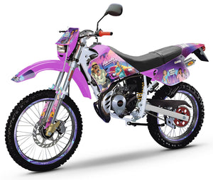 Deko-sett 50cc Rieju RR 1996-2004 Vice City | motorsykkelklistremerker | tilpasning 50cc | armysctv