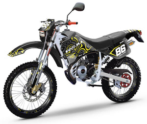 Dekor kit 50cc Rieju RR 1996-2004 Wellen | Motorradaufkleber | 50cc Personalisierung | armysctv