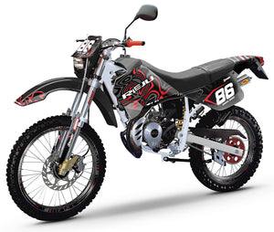 Dekor kit 50cc Rieju RR 1996-2004 Wellen | Motorradaufkleber | 50cc Personalisierung | armysctv