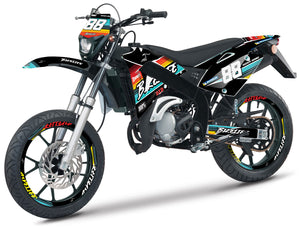 Dekor kit Rieju 50cc SMX 2001-2009 Armee Bikelife | Motorradaufkleber | Personalisierung 50cc | armysctv