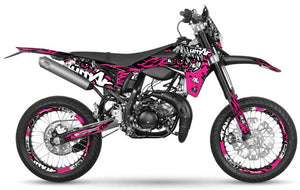Kit pegatinas Sherco 50cc 2017-2025 Ojos del Ejército | pegatinas para moto | personalización 50cc | armysctv