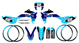 Dekor kit Sherco 50cc 2017-2025 GoPro | Motorradaufkleber | Personalisierung 50cc | armysctv